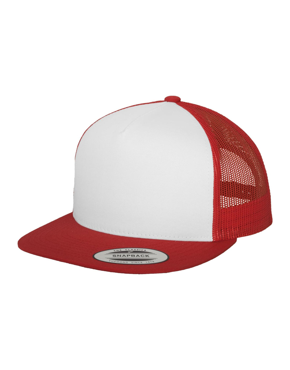 Flexfit 6006W Classic Trucker - Red/White/Red