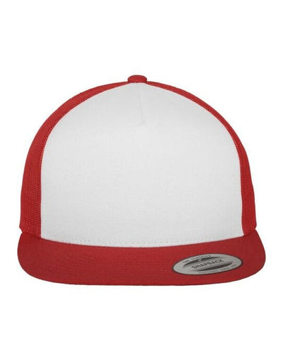 Flexfit 6006W Classic Trucker - Red/White/Red