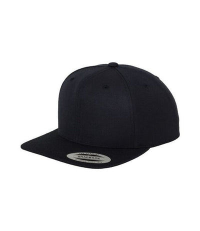 Flexfit 6089M Dark Navy plain snapback cap