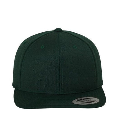 Flexfit 6089M Spruce plain snapback cap