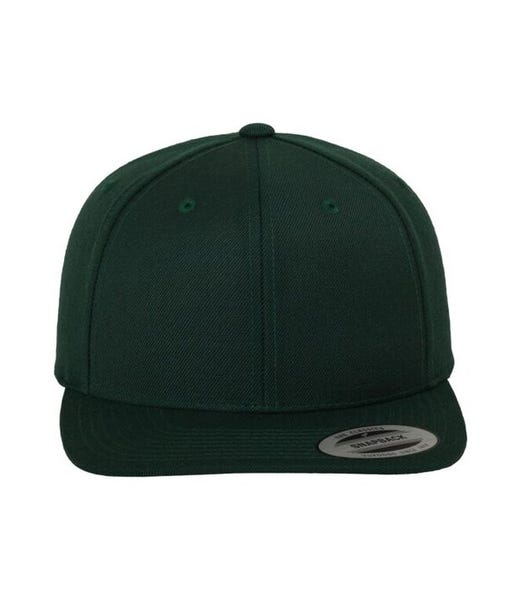 Flexfit 6089M Spruce plain snapback cap
