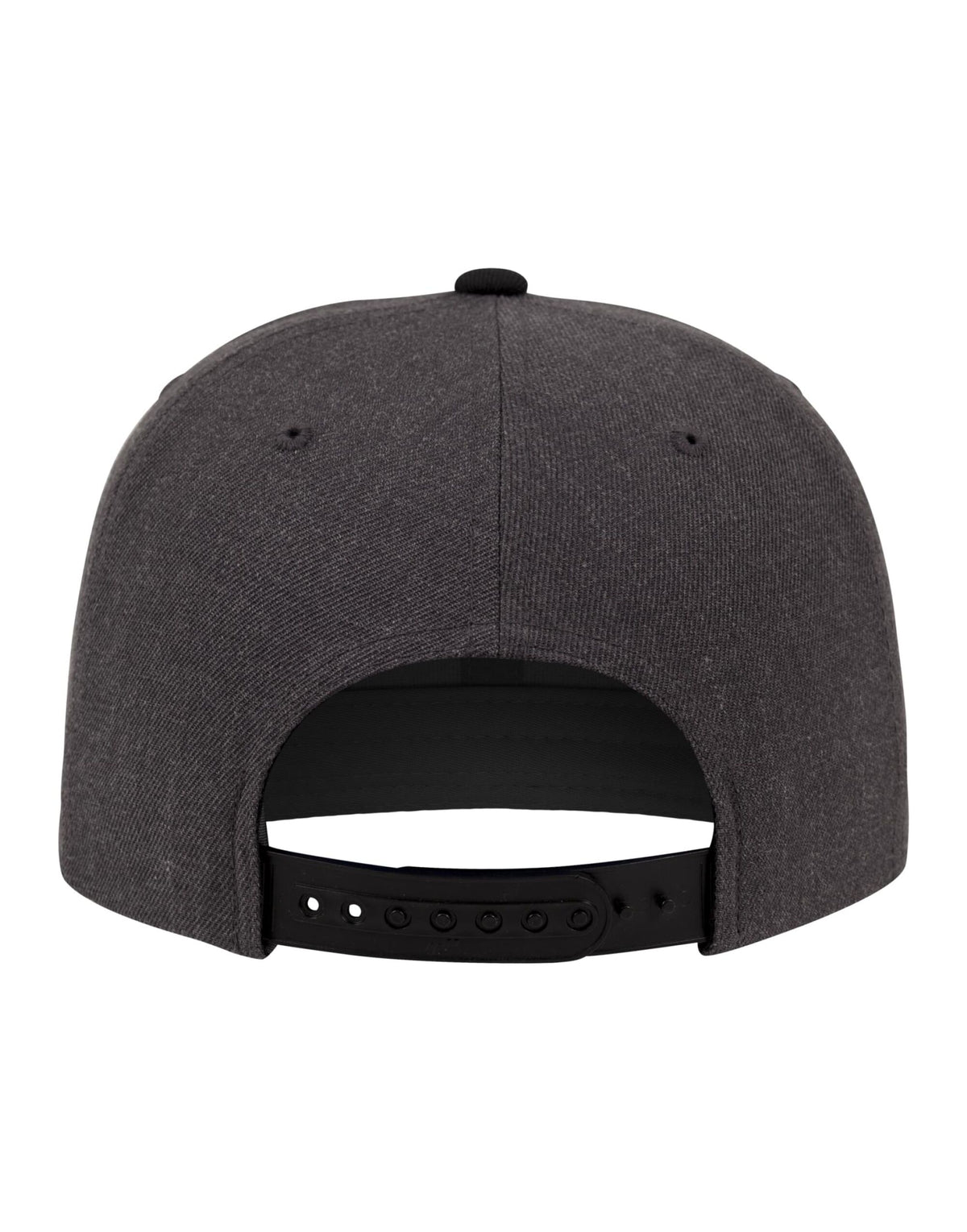 Flexfit 6089MT Two Tone Classic Snapback Cap - Charcoal/Black