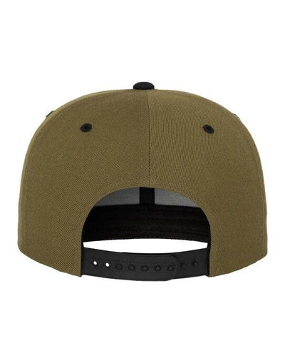 Flexfit 6089MT Two Tone Classic Snapback Cap - Olive/Black
