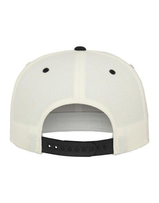 Flexfit 6089MT Two Tone Classic Snapback Cap - Natural/Black