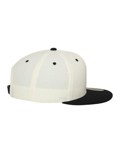 Flexfit 6089MT Two Tone Classic Snapback Cap - Natural/Black