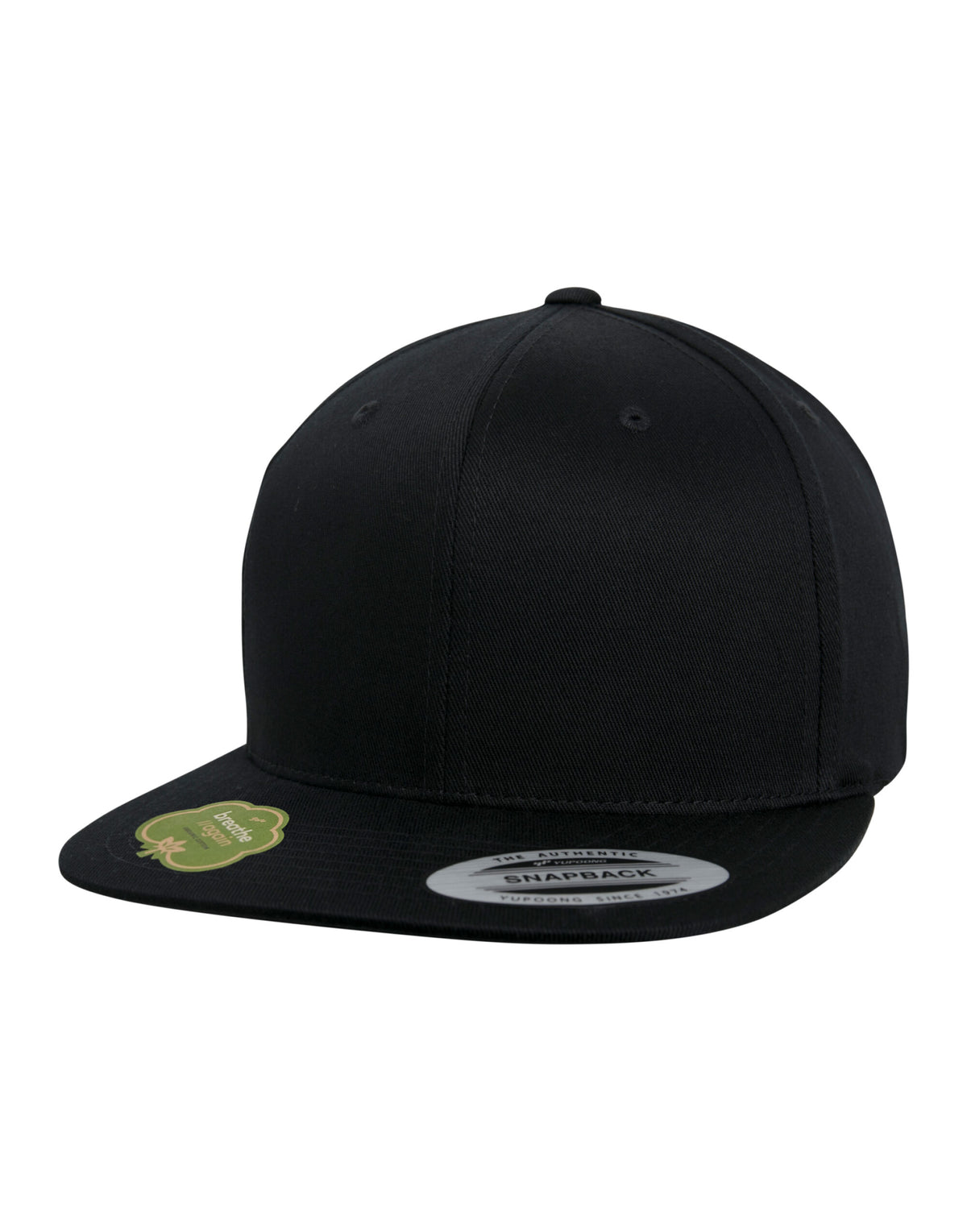 Flexfit 6089OC Organic Cotton Snapback - Black