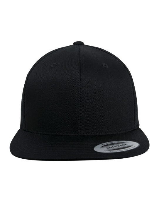 Flexfit 6089OC Organic Cotton Snapback - Black
