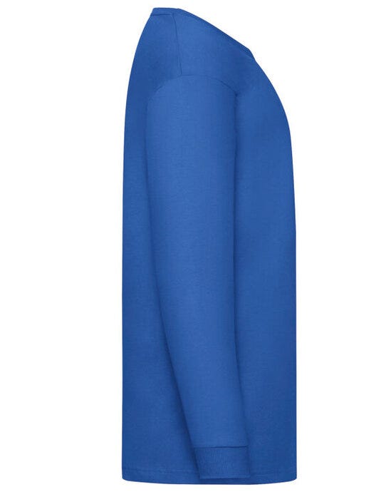 Fruit Of The Loom 61007 FOTL Kids Valueweight Long Sleeve T - Royal