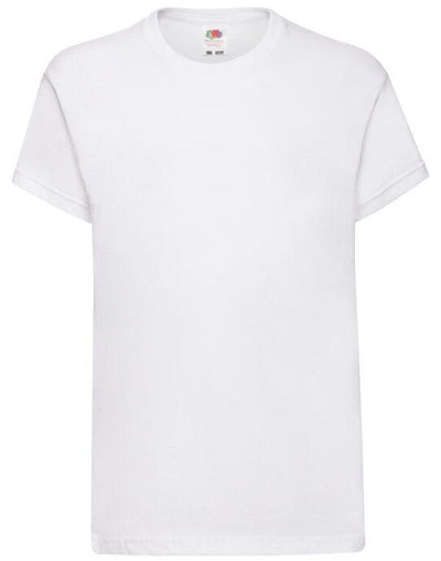 Fruit Of The Loom 61019 FOTL Kids Original T - White