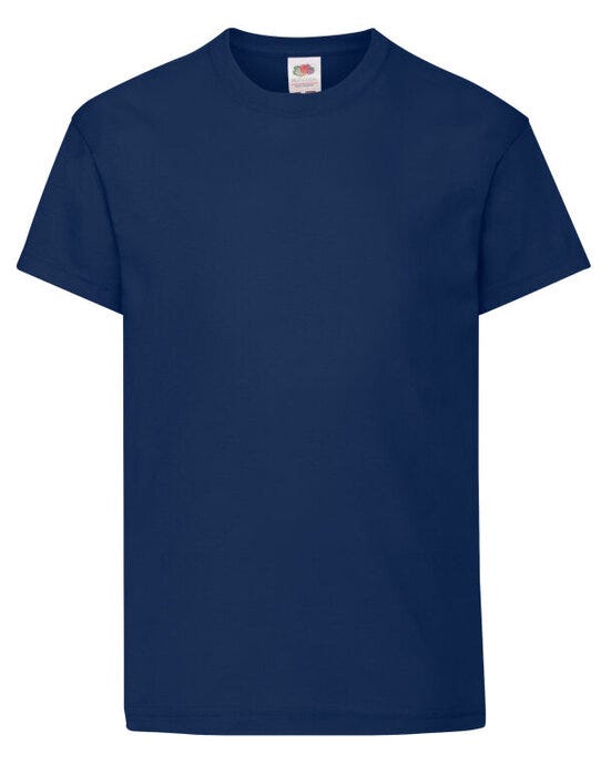 Fruit Of The Loom 61019 FOTL Kids Original T - Navy Blue