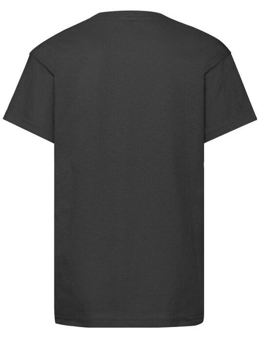 Fruit Of The Loom 61019 FOTL Kids Original T - Black