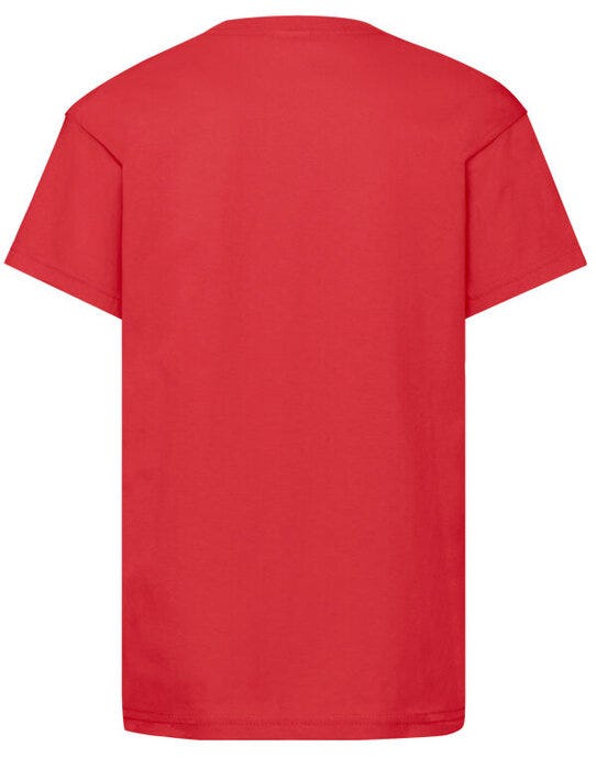 Fruit Of The Loom 61019 FOTL Kids Original T - Red
