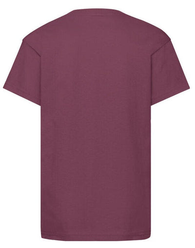 Fruit Of The Loom 61019 FOTL Kids Original T - Burgundy