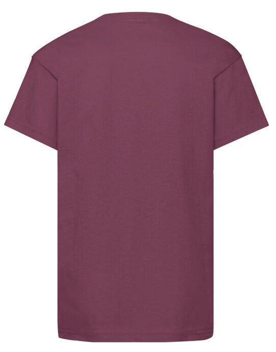 Fruit Of The Loom 61019 FOTL Kids Original T - Burgundy