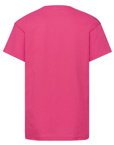 Fruit Of The Loom 61019 FOTL Kids Original T - Fuchsia