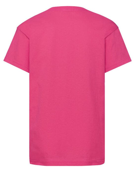 Fruit Of The Loom 61019 FOTL Kids Original T - Fuchsia