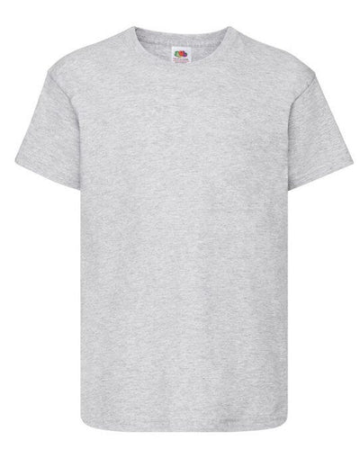 Fruit Of The Loom 61019 FOTL Kids Original T - Heather Grey
