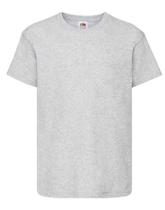 Fruit Of The Loom 61019 FOTL Kids Original T - Heather Grey