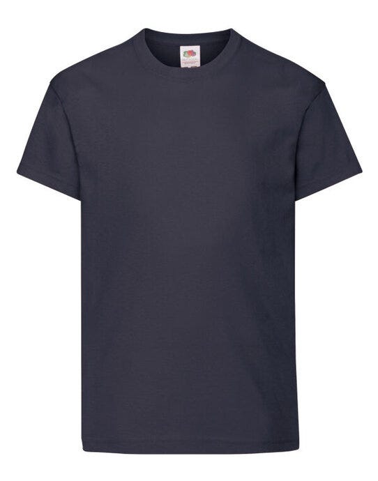 Fruit Of The Loom 61019 FOTL Kids Original T - Deep Navy