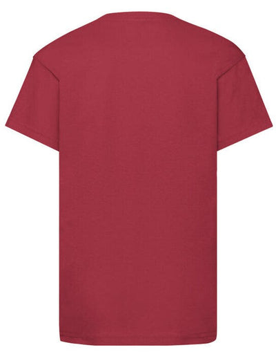 Fruit Of The Loom 61019 FOTL Kids Original T - Brick Red