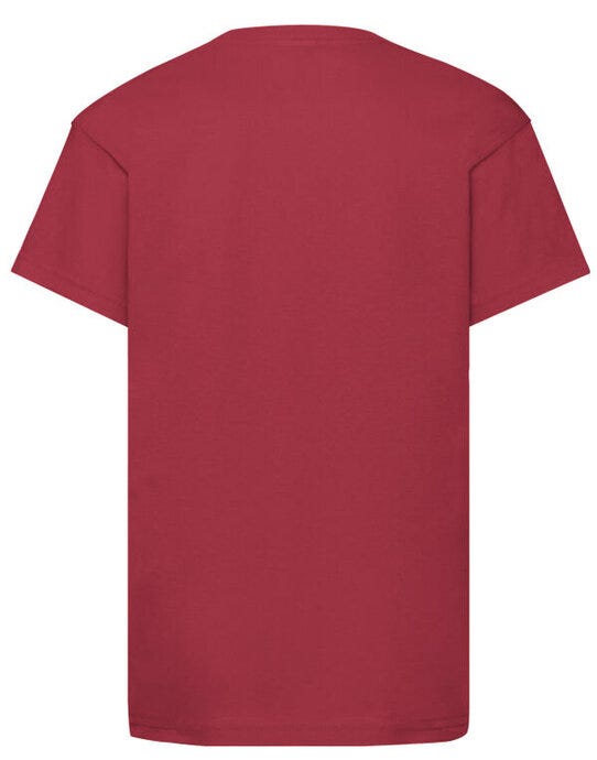 Fruit Of The Loom 61019 FOTL Kids Original T - Brick Red