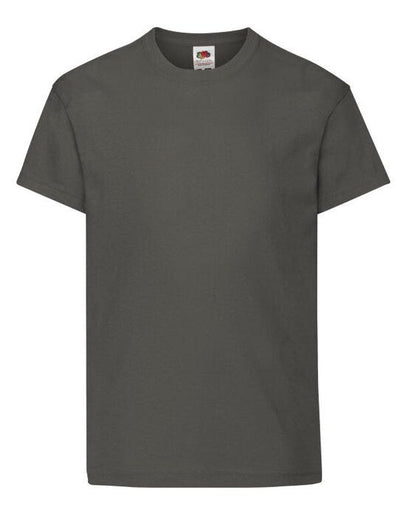 Fruit Of The Loom 61019 FOTL Kids Original T - Light Graphite