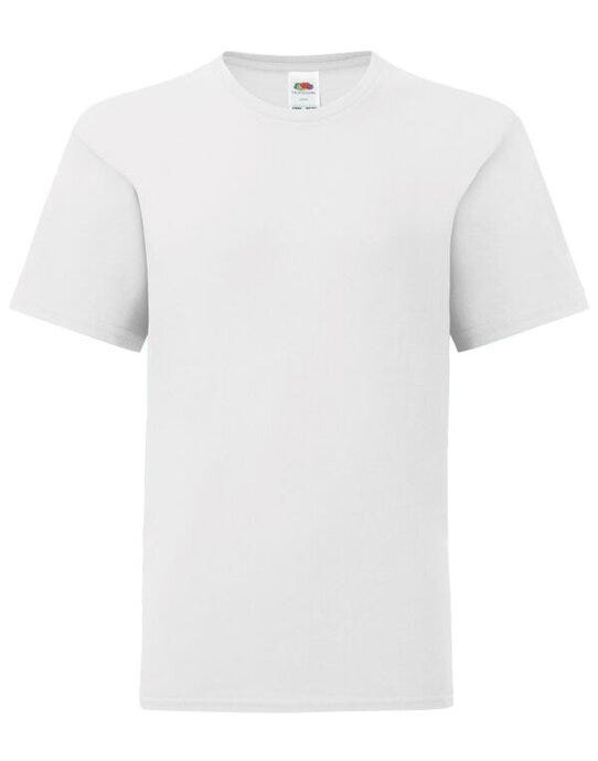 Fruit Of The Loom 61023 FOTL Kid's Iconic 150 T - White