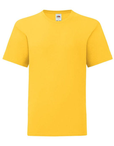 Fruit Of The Loom 61023 FOTL Kid's Iconic 150 T - Sunflower