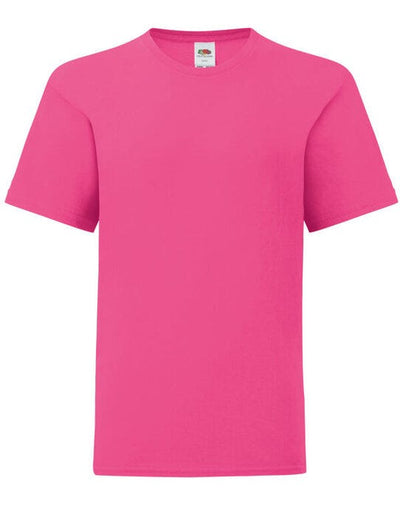 Fruit Of The Loom 61023 FOTL Kid's Iconic 150 T - Fuchsia