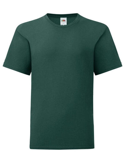 Fruit Of The Loom 61023 FOTL Kid's Iconic 150 T - Forest Green