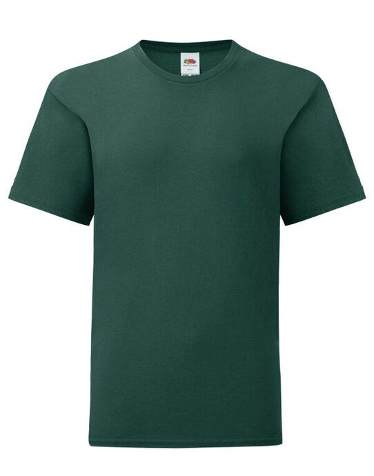 Fruit Of The Loom 61023 FOTL Kid's Iconic 150 T - Forest Green