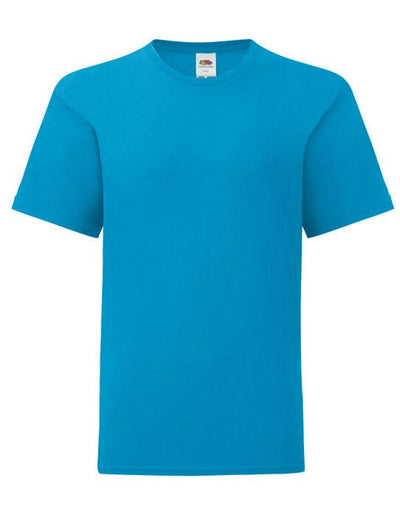 Fruit Of The Loom 61023 FOTL Kid's Iconic 150 T - Azure Blue