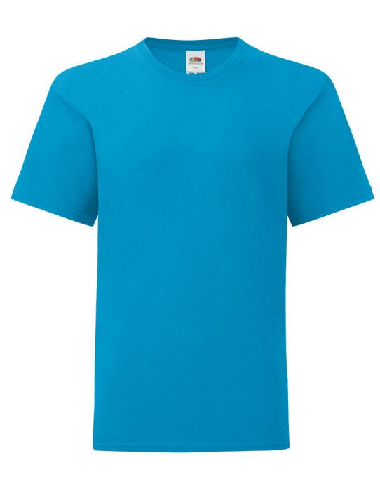 Fruit Of The Loom 61023 FOTL Kid's Iconic 150 T - Azure Blue