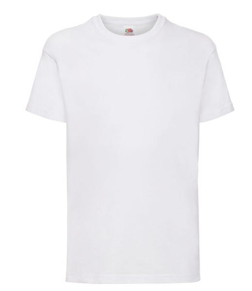 Fruit of the Loom 61033 White plain Kids’ Valueweight T-Shirt