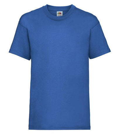 Fruit of the Loom 61033 Royal plain Kids’ Valueweight T-Shirt