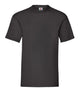 Fruit of the Loom Valueweight black T-shirt ready for custom print or embroidery