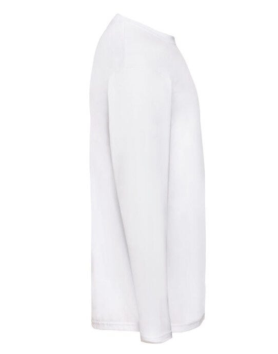 Fruit Of The Loom 61038 FOTL Mens Valueweight Long Sleeve T - White