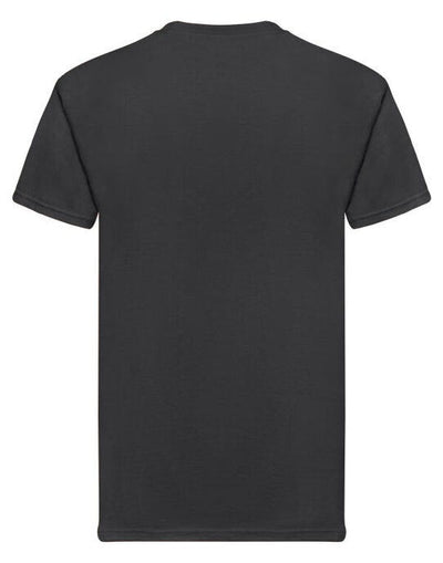 Fruit Of The Loom 61044 FOTL Mens Super Premium T - Black