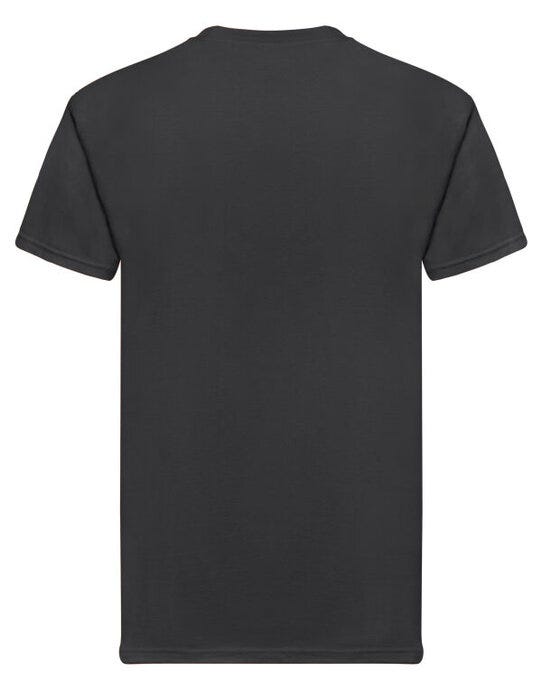Fruit Of The Loom 61044 FOTL Mens Super Premium T - Black