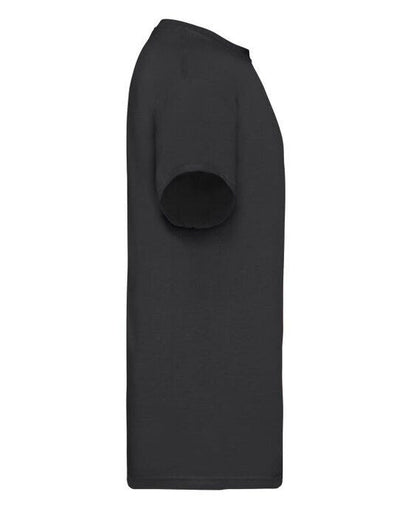 Fruit Of The Loom 61044 FOTL Mens Super Premium T - Black