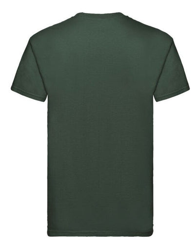 Fruit Of The Loom 61044 FOTL Mens Super Premium T - Bottle Green