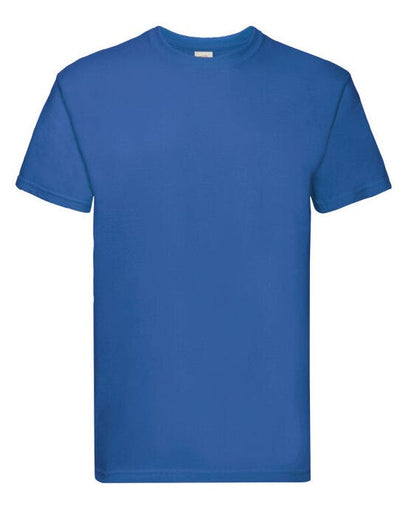 Fruit Of The Loom 61044 FOTL Mens Super Premium T - Royal