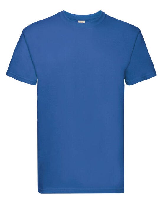 Fruit Of The Loom 61044 FOTL Mens Super Premium T - Royal