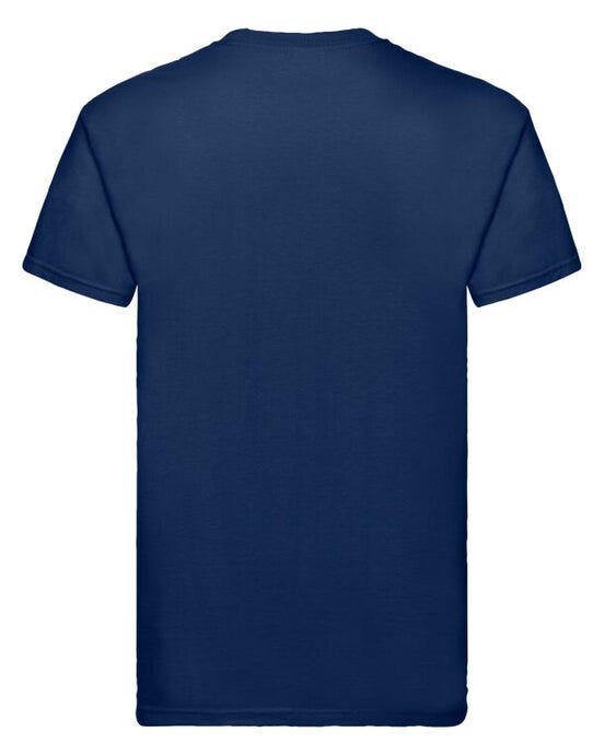 Fruit Of The Loom 61044 FOTL Mens Super Premium T - Navy Blue