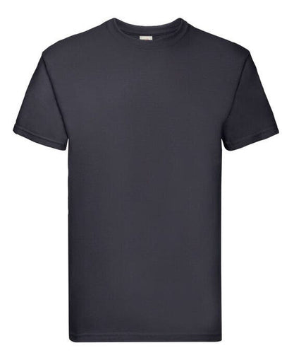 Fruit Of The Loom 61044 FOTL Mens Super Premium T - Deep Navy