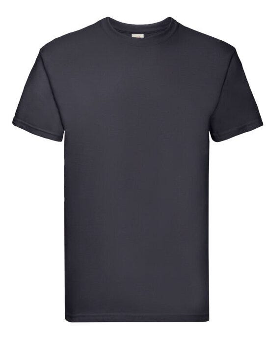 Fruit Of The Loom 61044 FOTL Mens Super Premium T - Deep Navy