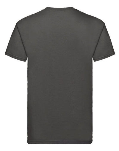 Fruit Of The Loom 61044 FOTL Mens Super Premium T - Light Graphite