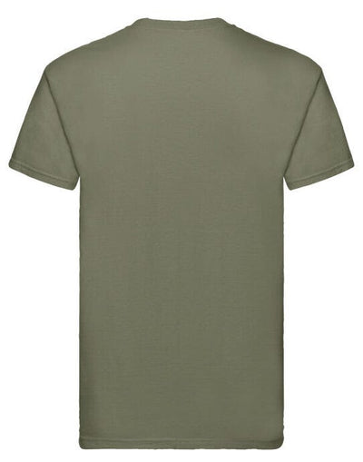 Fruit Of The Loom 61044 FOTL Mens Super Premium T - Classic Olive