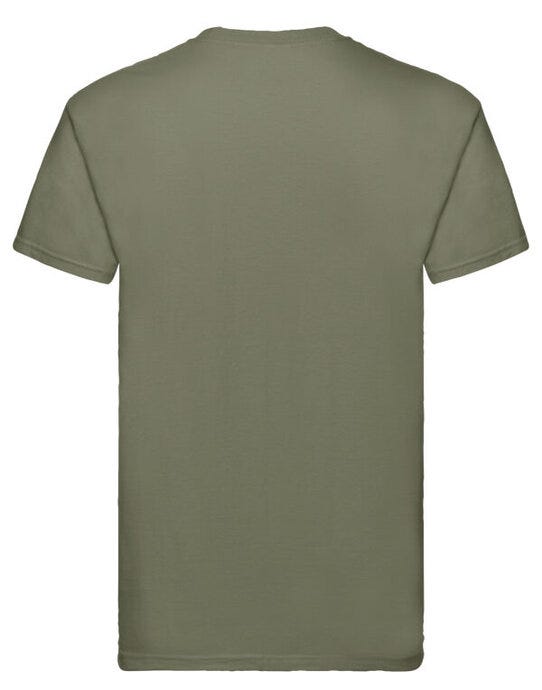Fruit Of The Loom 61044 FOTL Mens Super Premium T - Classic Olive