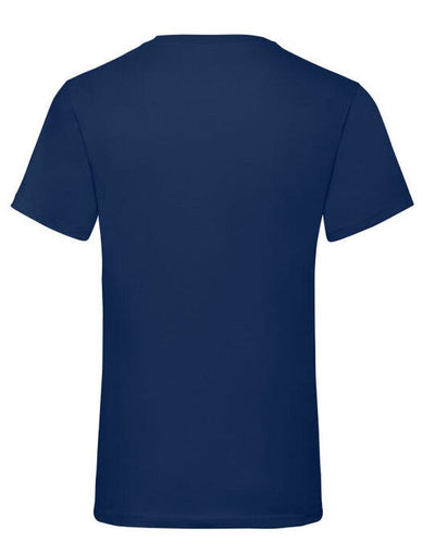 Fruit Of The Loom 61066 FOTL Mens Valueweight V-Neck T - Navy Blue